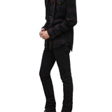 Dale Regular Fit Long Sleeve Western Sport Shirt with Button Closure