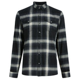 Dale Regular Fit Long Sleeve Western Sport Shirt with Button Closure
