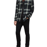 Dale Regular Fit Long Sleeve Western Sport Shirt with Button Closure