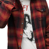 Dale Regular Fit Long Sleeve Western Sport Shirt with Button Closure