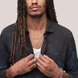 Ross Slim Fit Long Sleeve Sport Shirt Bluff Edge Button