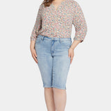 Bike Capri Riveted Slit Shorts