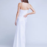 Serita Maxi V-Neck Bias Dress