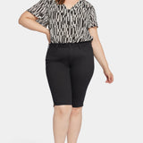 Bike Capri Riveted Slit Shorts