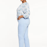 Marilyn Straight Ankle Jeans In Plus Size