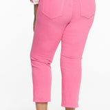 Marilyn Straight Ankle Jeans In Plus Size