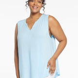 Sleeveless Perfect Tee In Plus Size