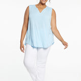 Sleeveless Perfect Tee In Plus Size