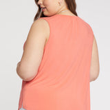 Sleeveless Perfect Tee In Plus Size