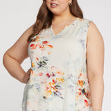 Sleeveless Perfect Tee In Plus Size