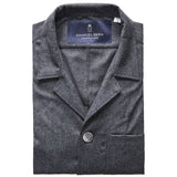 Wool Flannel D-Constructed Shirt Jacket