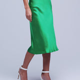 Perin Bias Mid-Length Skirt