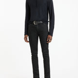 Danville Regular Fit Long Sleeve Henley with Placket Detail