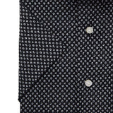 Printed Stretch Poplin S/S Sport Casual Shirt