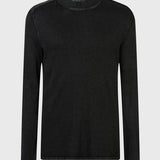 The Long Sleeve Acid Wash Crew Neck