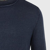 The Long Sleeve Acid Wash Crew Neck