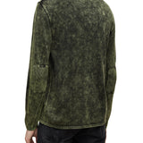 Walter Long Sleeve Crew Neck in Marble Wash