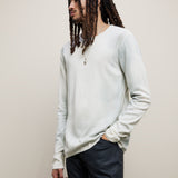 Hays Long Sleeve Mercerized Cotton Crew With Fog Wash