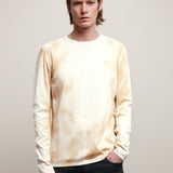 Hays Long Sleeve Mercerized Cotton Crew With Fog Wash