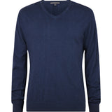 Long Sleeve Silk Blend Magic Wash Vee