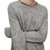 Long Sleeve Banyan Cable Raised Neck