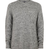 Long Sleeve Banyan Cable Raised Neck