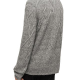 Long Sleeve Banyan Cable Raised Neck