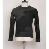Rector Long Sleeve Texture Mix Instarsia Crew