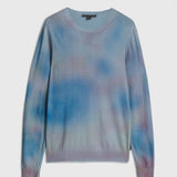 Long Sleeves Mercerized Cotton With Spray Dye