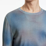 Long Sleeves Mercerized Cotton With Spray Dye
