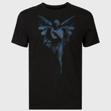 Short Sleeve Crew Tee Vintage Wash - Angel Statue