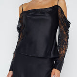 Zoin Cold Shoulder Blouse