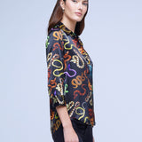 Dani 3/4 Sleeve Blouse