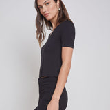 Dana Short Sleeves Crop Tee