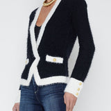 Georgia Contrast Cardigan Blazer