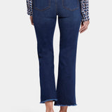 Barbara Bootcut Ankle Fray Hem