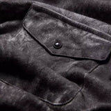Arvon Cotton Crepe Shirt with Carbon Wash