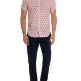 Polka Flamingo Short Sleeves Shirt