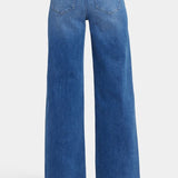 Teresa Wide Leg Fray Hem Jeans