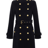 Nalini Long Military Coat