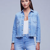 Janelle Slim Raw Jacket