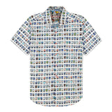 Paradis Portal Short Sleeve Button Down Shirt - Multi