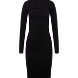 Kirby Long Sleeve Cut Out Knit Dress