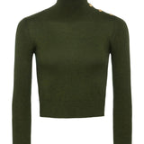 Kamdyn Cropped Mock Neck Sweater