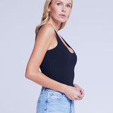 Nia Scoop Neck Tank Bodysuit