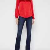 Bianca Band Collar Blouse