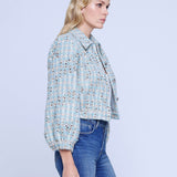 Bridges Crop Long Sleeve Jacket
