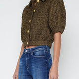 Cove Cropped Shirt Sleeve Jacket
