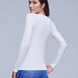 Tess Long Sleeves Crew Neck Tee