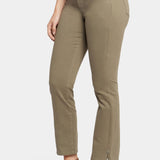 Sheri Ankle Riveted Slit Pants